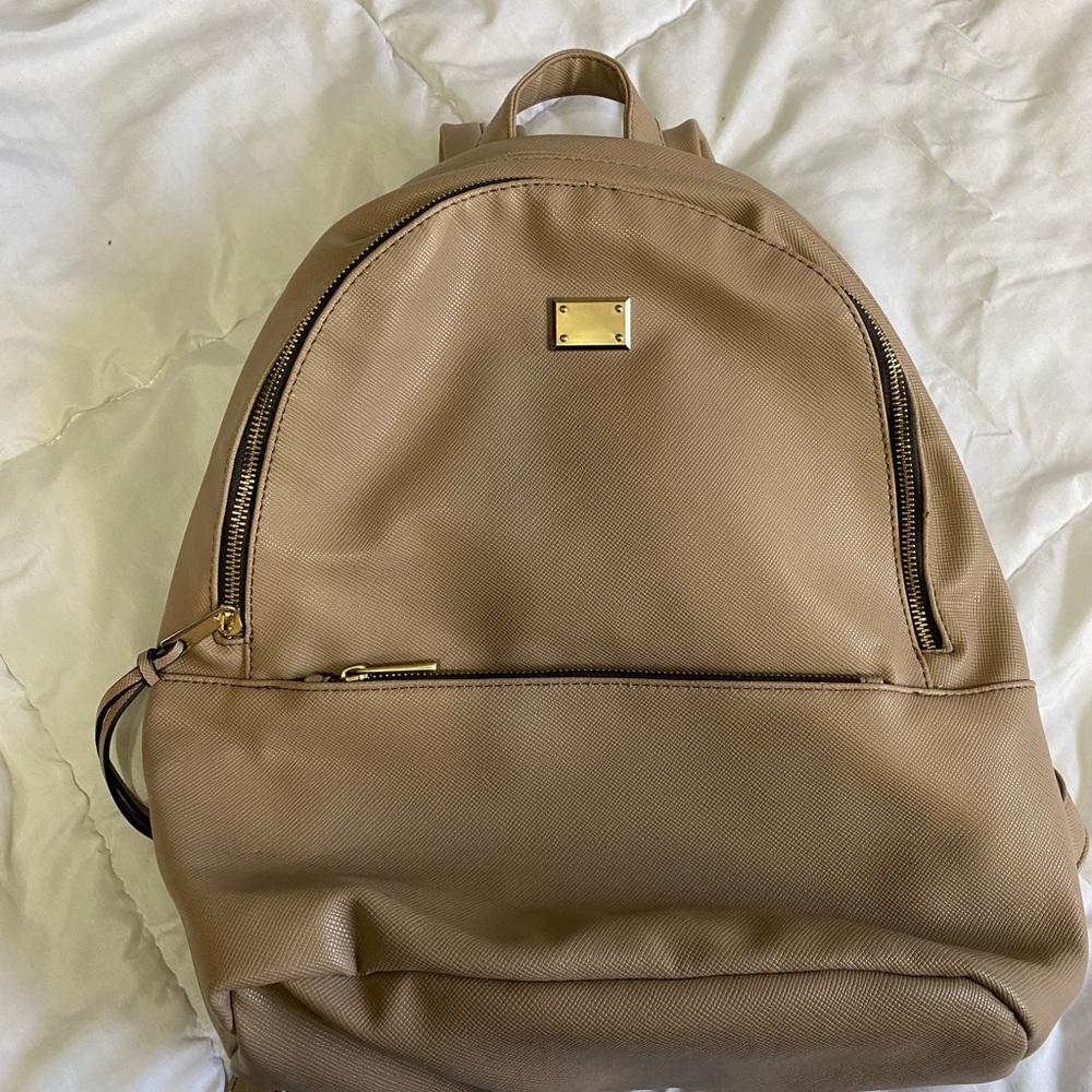 Mauve fashion backpack✨